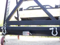 Hitch Cover For 2 Inch Hitch Black Powdercoated Steel Fishbone Offroad