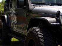 Wrangler Rear Fenders Elite Aluminum For 18-Pres Wrangler JL Fishbone