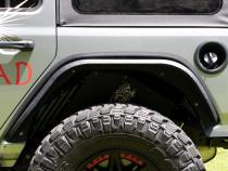 Wrangler Rear Fenders Elite Aluminum For 18-Pres Wrangler JL Fishbone