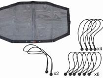 2018-Present Jeep Wrangler JLU Rear Sun Shade Fishbone Offroad
