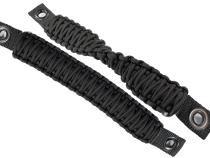 Wrangler Paracord Door Handles Black for 97-06 Jeep Wrangler Fishbone