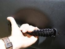 Wrangler Paracord Door Handles Black for 97-06 Jeep Wrangler Fishbone