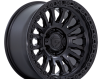 Aluminum Wheels 20X9 Rincon SBL FC857MB 5 On 127 Matte Black/Gloss Black Lip 71.5 Bore 1 Offset Fuel Off Road Wheels