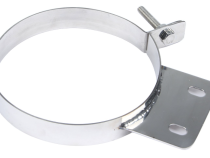 Diesel Stack Exhaust Clamp 10 in Polished 304 Stainless Steel Pypes Exhaust