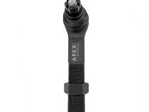 Apex Chassis Heavy Duty Tie Rod &amp;amp; Drag Link Assembly in Black Anodized Aluminum Fits:  07-18 Jeep Wrangler JK JKU Rubicon Sahara Sport. Note this FLIP kit fits vehicles with a lift exceeding 3.5 inches. This kit requires drilling the knuckle.