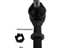 Apex Chassis Heavy Duty 1 Ton Tie Rod &amp;amp; Drag Link Assembly in Black Aluminum Fits: 07-18 Jeep Wrangler JK JKU Rubicon Sahara Sport.  Note this FLIP kit fits vehicles with a lift exceeding 3.5 inches. This kit requires drilling the knuckle.