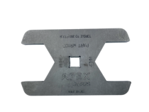 2.5 Ton Jeep JK/JL/JT Steel Steering Assembly Jam Nut Wrench Kit (1), 46-48MM (1) 41-43MM Apex Chassis