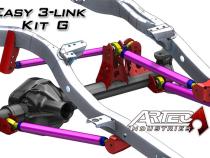 Easy 3 Link Kit G Adjustable Upper link Yes Outside Frame Centered Front Driver Rear Passenger Artec Industries