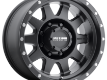 Aluminum Wheels 20x9 The Standard MR301 Bolt Pattern 8 On 170 Offset 18 Lip Size 3.7 Matte Black MB Method