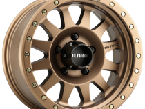 Aluminum Wheels 17x8.5 Double Standard MR304 Bolt Pattern 5 On 127 Offset 0 Lip Size 3.07 Method Bronze BRZ Method