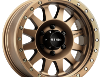 Aluminum Wheels 18x9 Double Standard MR304 Bolt Pattern 6 On 139.7 Offset -12 Lip Size 3.86 Method Bronze BRZ Method
