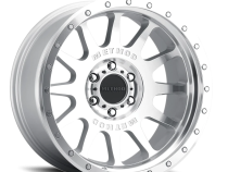 Aluminum Wheels 20x10 NV MR605 Bolt Pattern 8 On 165.1 Offset -24 Lip Size 2.83 Machined Silver SL Clear Coat Method