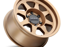 Aluminum Wheels 16x8 Bead Grip MR701 Bolt Pattern 6 On 139.7 Offset 0 Lip Size 1.42 Method Bronze BRZ Method