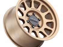 Aluminum Wheels 16x8 Bead Grip MR703 Bolt Pattern 6 On 139.7 Offset 0 Lip Size 1.22 Method Bronze BRZ Method