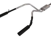 Ram 1500 Cat Back Exhaust System Black Pype Bomb For 19-24 Dodge Ram 1500 Split Rear Dual Exit 3 in Intermediate And 2.5” Tail Pipe 4.5 Pype Bomb Tip Muffler Incl Hardware Incl Tip Incl Pypes Exhaust