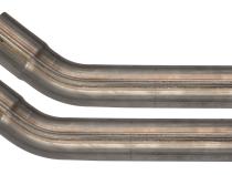 1966-71 Ford Fairlane 2.5 Inch H-Pipe Crossmember Back Rear Exit Exhaust Street Pro Mufflers Pypes Performance Exhaust