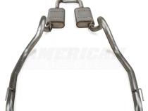 1998-2004 Mustang V6 Converter Back Exhaust System 409 Stainless Street Pro Mufflers Pypes Performance Exhaust