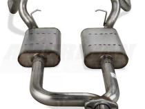 1998-2004 Mustang V6 Converter Back Exhaust System 409 Stainless Street Pro Mufflers Pypes Performance Exhaust