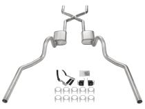 1968-72 Olds 442 Crossmember-Back Valance Exit Xpipe No Muffler SGA18