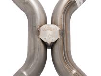 1965-70 Chevy Impala  H-Pipe Crossmember Back Exhaust 409 SS Rear Exit Street Pro Mufflers Pypes Performance Exhaust