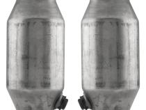 Crossmember Back w/H-Pipe Exhaust System 78-88 El Camino SS Split Rear Dual Exit 2.5 in Intermediate And Stainless Steel Tail Pipe Turbo Pro Muffler/Hardware Incl Tip Not Incl Catalytic Converter Incl Pypes Exhaust