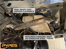 2007-2018 Jeep Wrangler JK 2/4 Door High Ground Clearance Cat Back Exhaust System M-80 Race Pro Muffler 409 Stainless Pypes Performance Exhaust
