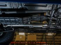 Cat Back Exhaust System 18-24 Jeep Wrangler JL 4 Door 2.0 4 Cyl Stubby Catback Single Rear Exit 2.5 Inch Intermediate and Tail Pipe Race Pro Muffler/Hardware Incl Tip Not Incl Natural Finish 409 Stainless Steel Pypes Exhaust