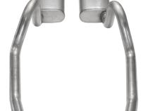 Crossmember Back w/X-Pipe Exhaust System 75-76 Mopar A-Body Split Rear Dual Exit 2.5 in Intermediate And Tail Pipe Turbo Pro Mufflers/Hardware Incl Tip Not Incl Catalytic Converter Incl Pypes Exhaust