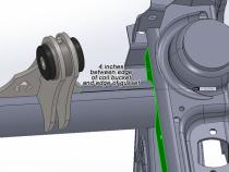 TJ Front Axle UCA Replacement - RockJock Johnny Joints (Both Sides) Artec Industries