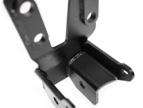 18-20 Jeep Wrangler/Gladiator JL/JT Yeti XD Sealed Bearing Sector Shaft Brace with Frame Side Track Bar Reinforcement Bracket - Aluminum Steering Box Only Steer Smarts