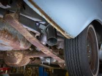 1966-71 Ford Fairlane 2.5 Inch H-Pipe Crossmember Back Quarter Panel Exit Exhaust No Mufflers Pypes Performance Exhaust