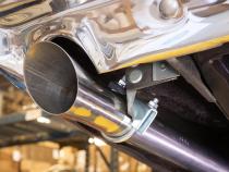Exhaust Tail Pipe Tip Set 68-71 Olds 442 3 in Trumpet Clamp On Hardware Not Incl Polished 304 Stainless Steel Pair Pypes Exhaust