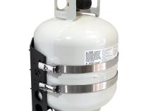 Shasta Locker Bracket for 20 lb Steel and 17, 22 lb Viking Propane Tanks Power Tank