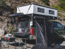 Four Wheel Camper Mount for 5 lb Propane Tank Bracket Power Tank