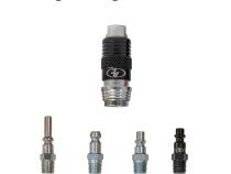 Super Coupler Multi-Pack 1/4 NPT Male Pair Power Tank