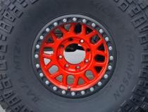 Monster Valve Flat2 - Dual Valve Stem Wheels - 5 Pack with Install Tools Power Tank