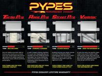Crossmember Back w/X-Pipe Exhaust System 65-70 B-Body Split Side Dual Exit 2.5 in Intermediate And Tail Pipe Race Pro Mufflers/Hardware Incl Tip Not Incl Pypes Exhaust