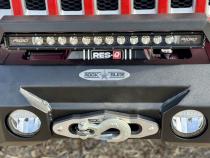 Appalachian Steel Mid Front Bumper With Winch Plate Wrangler JL and Gladiator JT Rock Slide Engineering