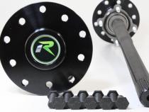 1984-93 Cherokee XJ Dana 44 4140 Chromoly Drum Brakes USA Made Rear Axle Kit Revolution Gear