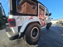 Jeep Wrangler Overland+ Long Rear Upper Control Arms 2018+ JL Clayton Off Road