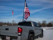 Bed Rail Flag Mount Fishbone Offroad