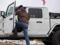 2020-Present Jeep Gladiator JT Step Sliders Fishbone Offroad