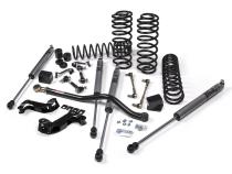 2018-2024 Jeep Wrangler JL J-Kontrol 3.5 Inch Lift Kit 4 Door w/Fox Adventure Series Shocks Standard Rate Coils JSPEC