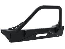 Jeep JL,JT,JK Sentinel Front Bumper with Hoop - Black Powder Coat Artec Industries