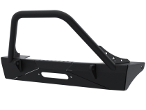 Jeep JL,JT,JK Sentinel Front Bumper with Hoop - Black Powder Coat Artec Industries
