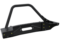 Jeep JL,JT,JK Sentinel Front Bumper with Hoop - Black Powder Coat Artec Industries