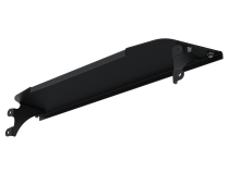 JL,JT,JK Sentinel Front Bumper No Winch Cover - Black Powder Coat Artec Industries