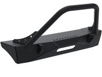 JL,JT,JK Sentinel Front Bumper No Winch Cover - Black Powder Coat Artec Industries