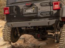 Jeep JL Sentinel Rear Bumper - Black Powder Coat Artec Industries