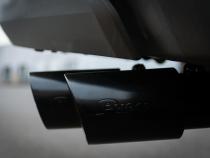 Cat-Back Exhaust System 14-21 Split Side Dual Exit 2.5 in Intermediate And 3 in Tail Pipe Street Pro Mufflers/Hardware Incl Tip Incl Pypes Exhaust